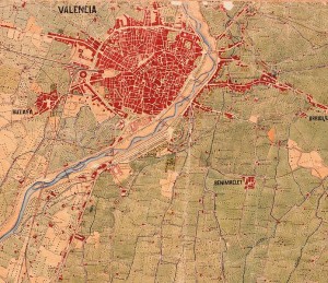 Valencia y sus alrededores en 1883