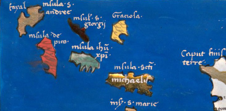 Historia de un error cartográfico: las míticas islas del Estaño y las Azores en Galicia